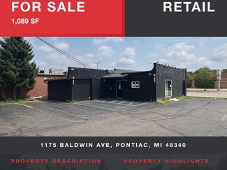 More details for 1175 Baldwin Ave, Pontiac, MI - Retail for Sale