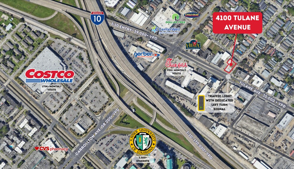 4001 Tulane Ave, New Orleans, LA à vendre - Photo du bâtiment - Image 3 de 8