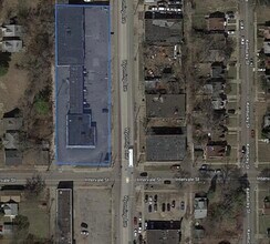 14201 Wyoming St, Detroit, MI - Aérien  Vue de la carte