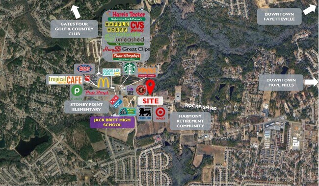 More details for 7138 Rockfish Rd, Fayetteville, NC - Land for Lease