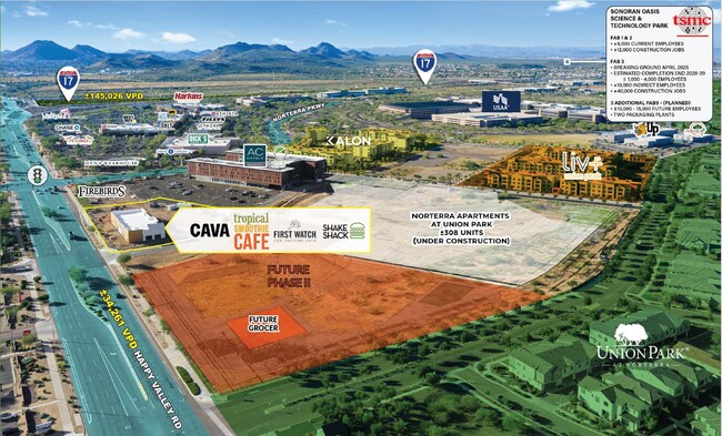 More details for E/NEC Norterra Pkwy & Happy Valley rd, Phoenix, AZ - Retail for Sale