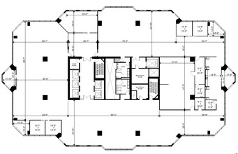 222 3rd Ave SW, Calgary, AB à louer Plan d’étage- Image 1 de 1