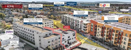 1228 36th Ave, Oakland, CA - Aerial  map view - Image1