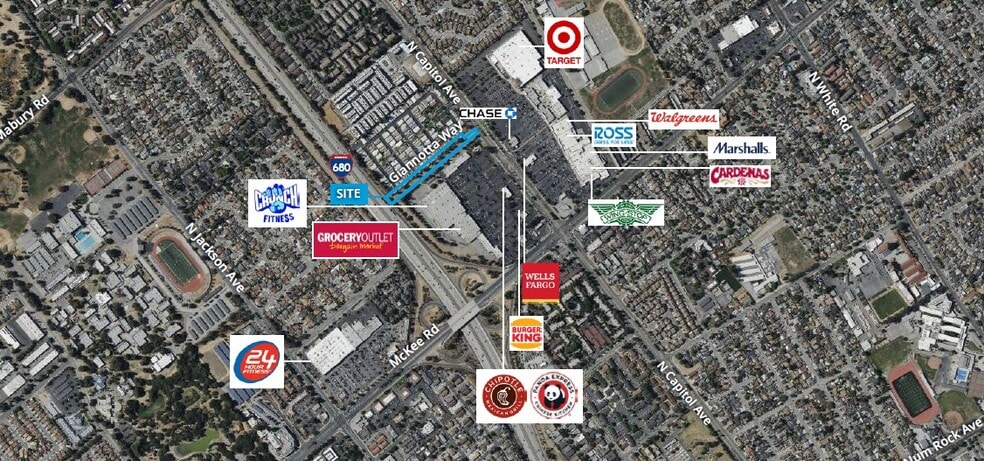 N Capitol Ave, San Jose, CA for lease - Primary Photo - Image 1 of 2