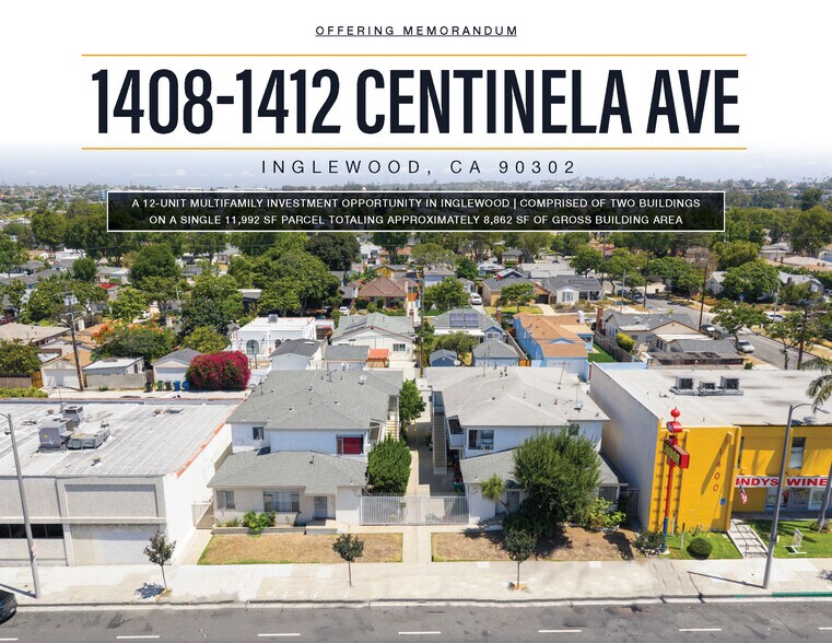 1408-1412 Centinela Ave, Inglewood, CA for sale - Building Photo - Image 1 of 36