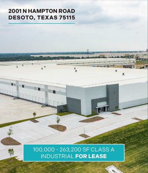 2001 N Hampton Rd, DeSoto, TX for lease - Building Photo - Image 1 of 7