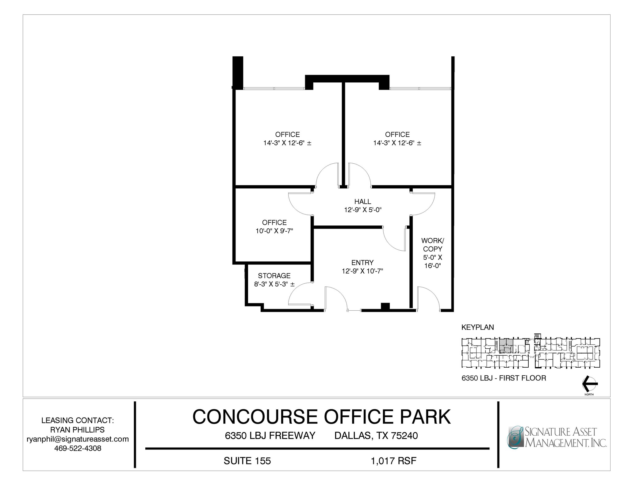 6350 LBJ Fwy, Dallas, TX for lease Floor Plan- Image 1 of 1