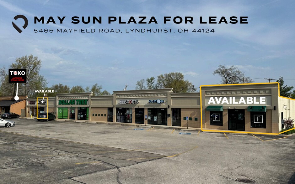 5433-5471 Mayfield Rd, Cleveland, OH for lease - Building Photo - Image 1 of 3