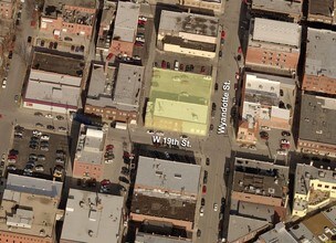 1818 Wyandotte St, Kansas City, MO - Aerial  map view