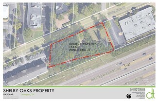 Plus de détails pour 5815 Shelby Oaks, Memphis, TN - Terrain à vendre