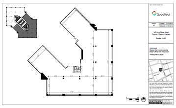 145 King St W, Toronto, ON for lease Floor Plan- Image 1 of 1