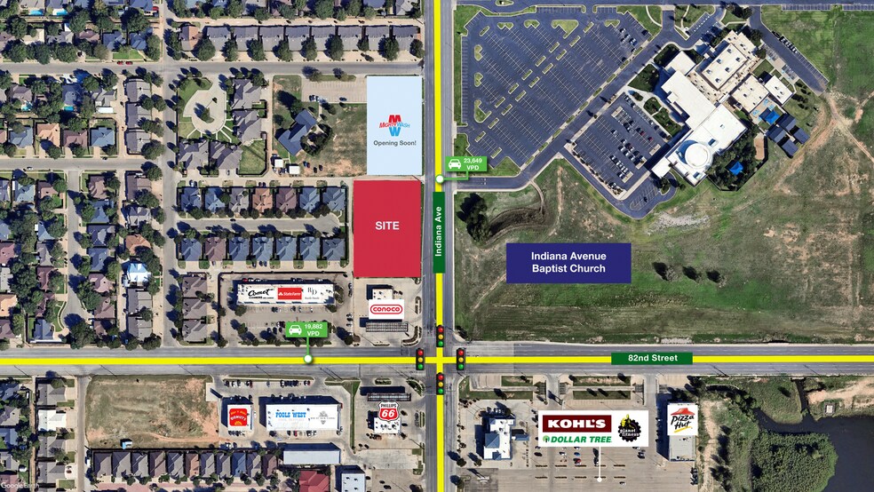9700 Indiana ave, Lubbock, TX à louer - Photo du bâtiment - Image 2 de 2