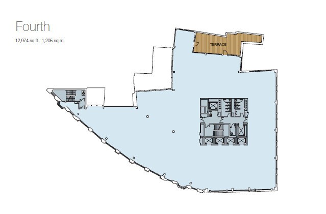 40 Gracechurch St, Londres à louer - Plan d’étage - Image 2 de 4