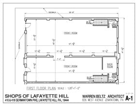 400-428 Germantown Pike, Lafayette Hill, PA for lease Floor Plan- Image 1 of 1