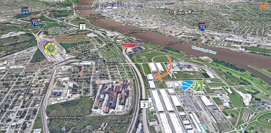 1000 Access Blvd, Madison, IL for lease - Building Photo - Image 2 of 6