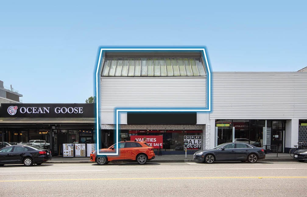 1852-1864 4th Av W, Vancouver, BC à louer Photo du bâtiment- Image 1 de 3