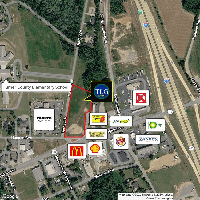 Plus de détails pour East Washington Avenue, Ashburn, GA - Terrain à vendre