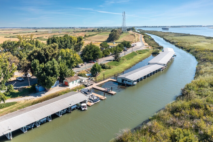 19530 Sherman Island East Le Rd, Rio Vista, CA for sale - Aerial - Image 3 of 9
