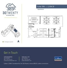3020 E Camelback Rd, Phoenix, AZ à louer Plan d’étage- Image 2 de 2