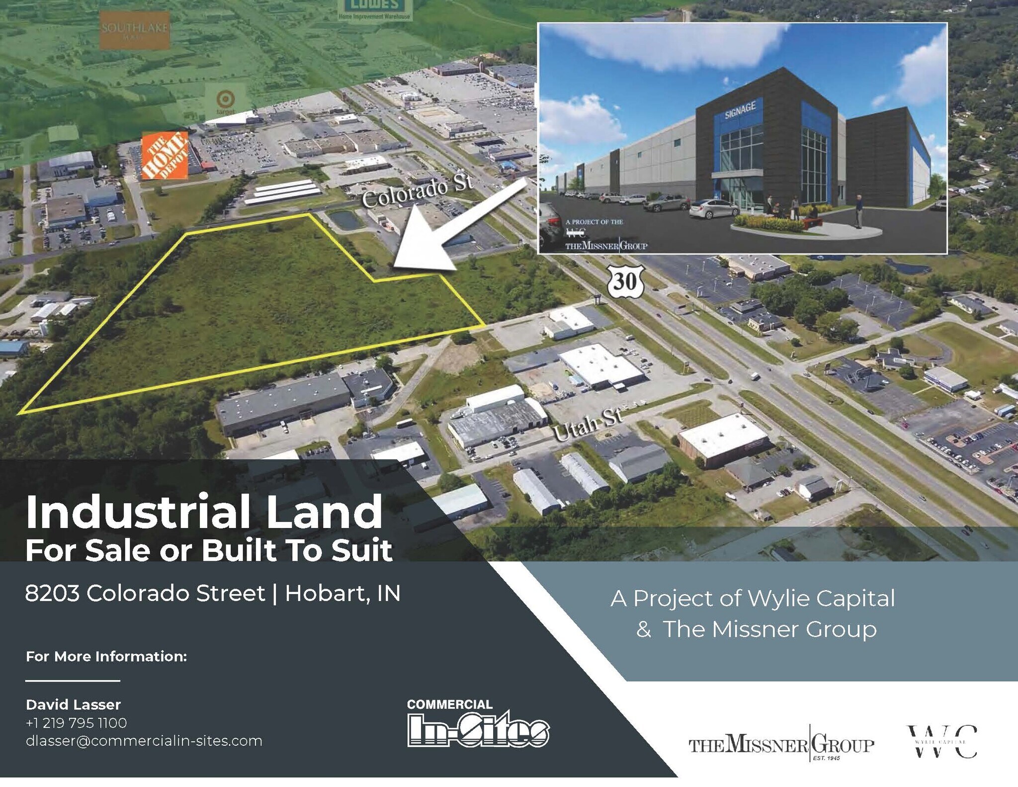 8203 Colorado St, Merrillville, IN à louer Photo du bâtiment- Image 1 de 11