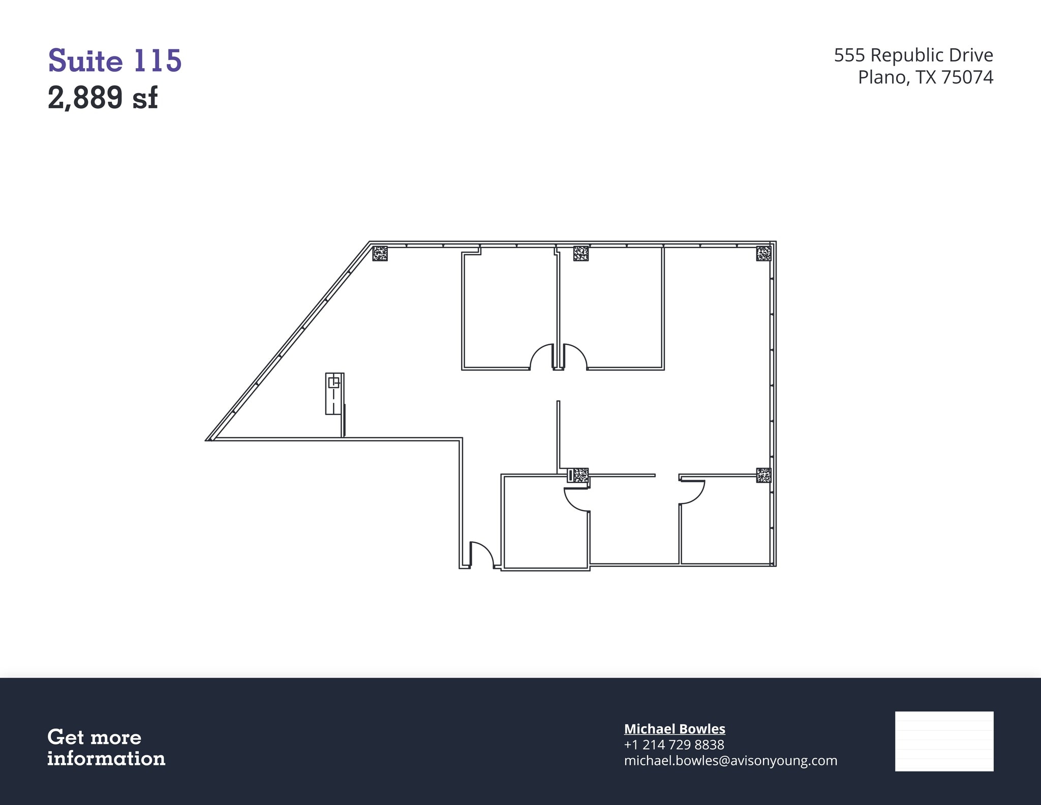 555 Republic Dr, Plano, TX à louer Plan de site- Image 1 de 1