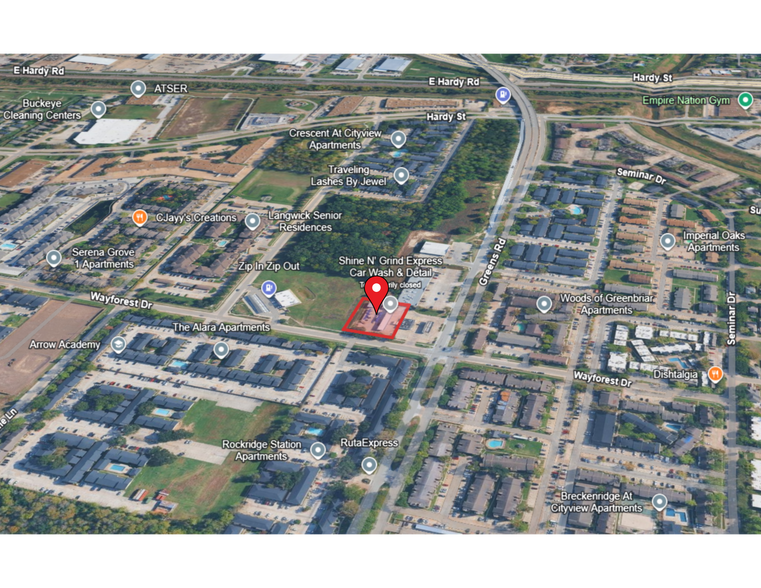 17510 Wayforest Dr, Houston, TX à vendre - Photo du bâtiment - Image 3 de 5