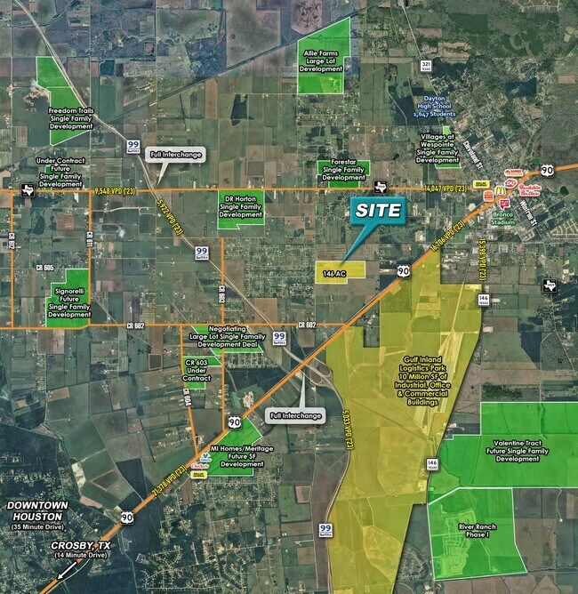 Plus de détails pour 856 County Road 6021, Dayton, TX - Terrain à vendre