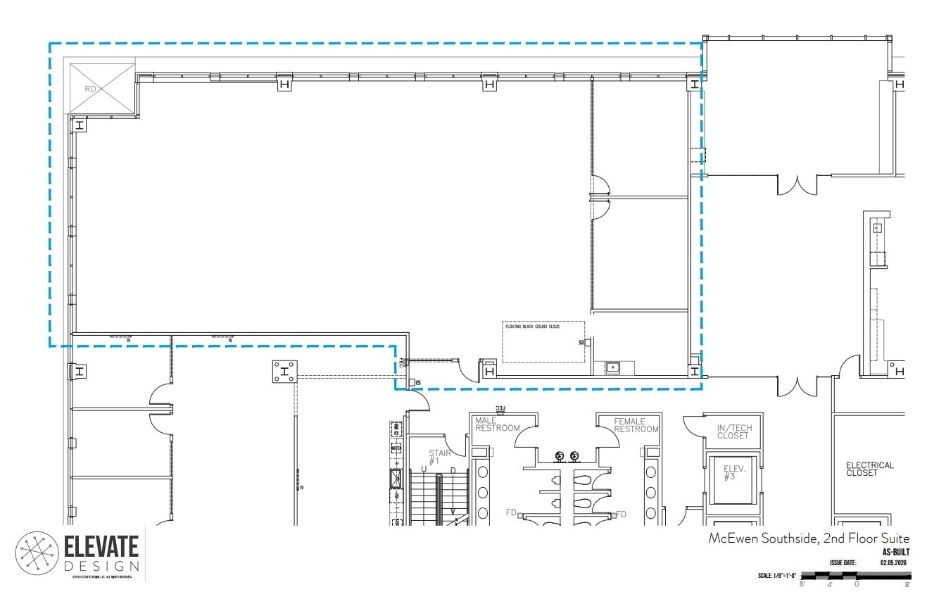 1550 W McEwen Dr, Franklin, TN à louer Plan d’étage- Image 1 de 1