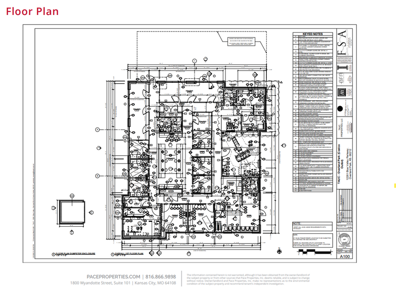 12260 Blue Valley Pky, Overland Park, KS à louer - Plan d’étage - Image 2 de 2