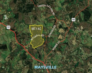 Plus de détails pour 0 Mitchell Rd, Maysville, GA - Terrain à vendre