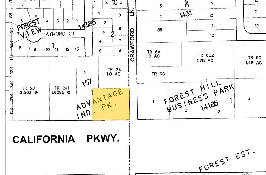 3933 California Pky E, Fort Worth, TX à louer - Plan cadastral - Image 3 de 18