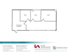 2755 Bristol St, Costa Mesa, CA for lease Floor Plan- Image 1 of 1