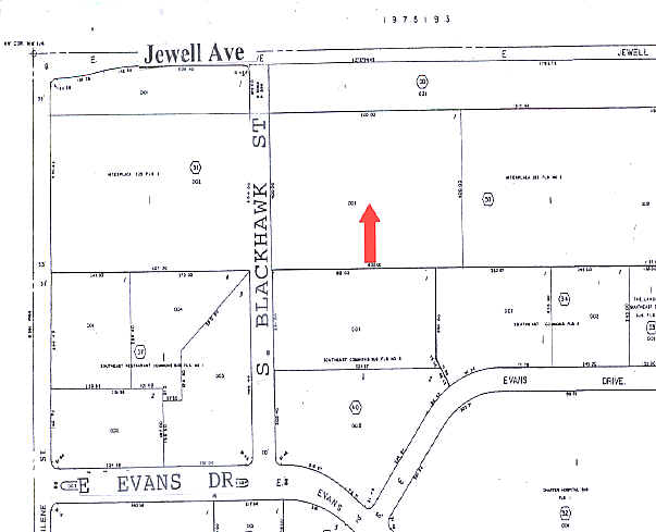 14100-14190 E Jewell Ave, Aurora, CO à louer - Plan cadastral - Image 2 de 5