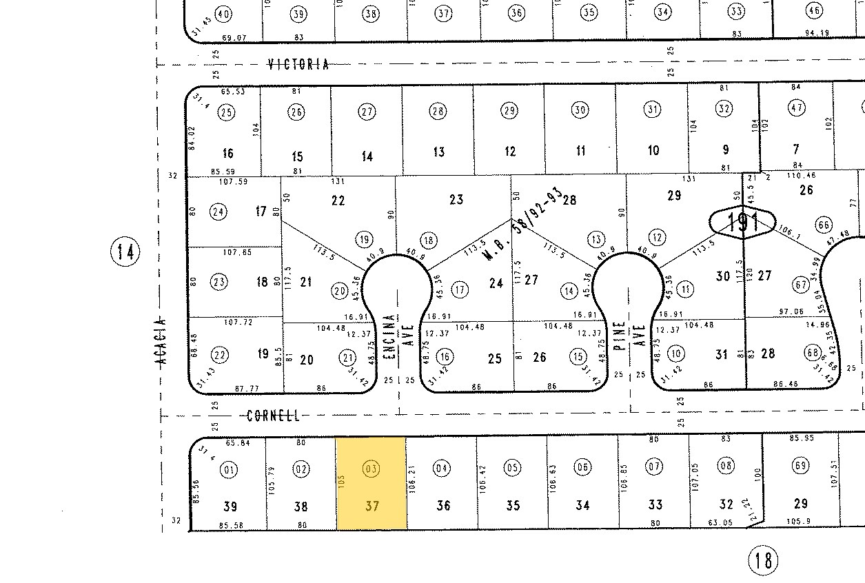 1744 S Willow Ave, Rialto, CA à louer Plan cadastral- Image 1 de 9