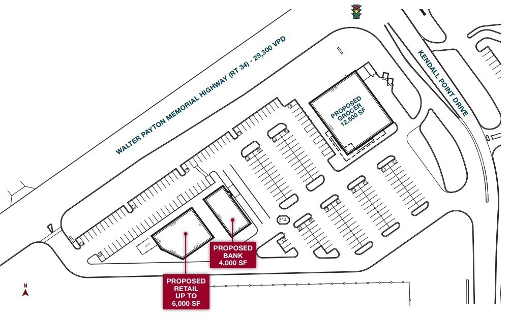 US 34, Oswego, IL à louer Photo principale- Image 1 de 2
