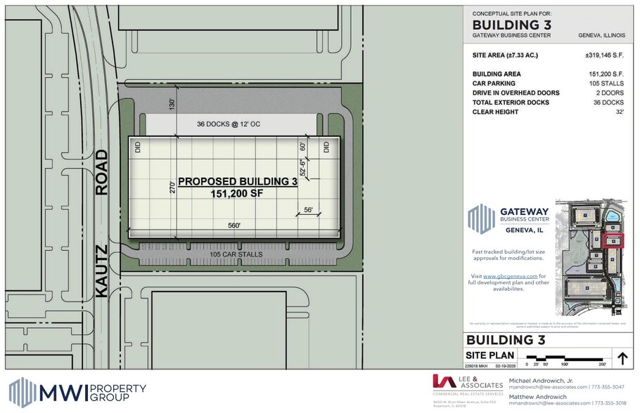 IL Route 38, Geneva, IL à vendre - Plan d’étage - Image 2 de 2