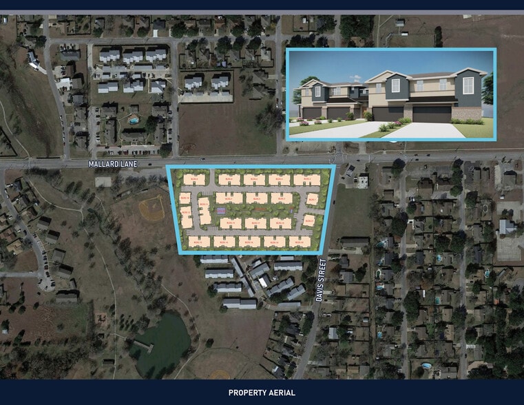 2701 Davis St, Taylor, TX for sale - Aerial - Image 2 of 5