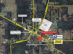 12884 Highway 10, Pitkin, LA - Aérien  Vue de la carte - Image1