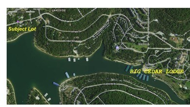 805 Oakwood Dr, Ridgedale, MO - AERIAL map view