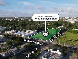 Plus de détails pour 7460 Biscayne Blvd, Miami, FL - Terrain à louer
