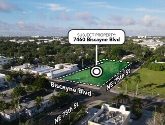 Plus de détails pour 7460 Biscayne Blvd, Miami, FL - Terrain à louer