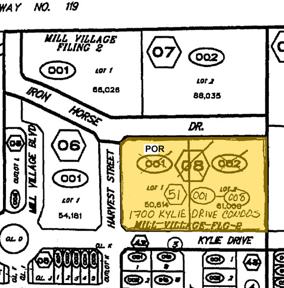 1715 Iron Horse Dr, Longmont, CO à louer - Plan cadastral - Image 2 de 8