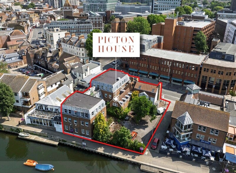 52 High St, Kingston Upon Thames for sale - Aerial - Image 2 of 5