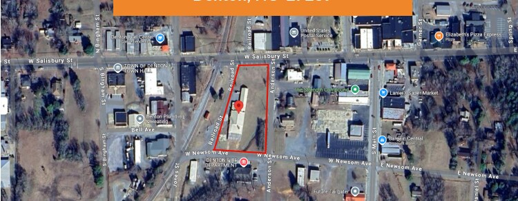 89 W Salisbury St, Denton, NC à vendre - Photo du bâtiment - Image 2 de 8