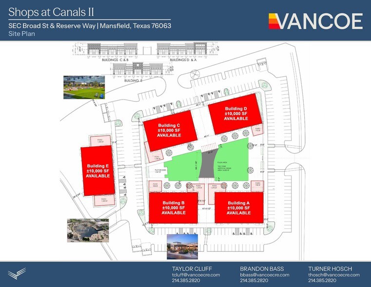 SEC Broad St & Reserve Way, Mansfield, TX à louer - Photo du bâtiment - Image 3 de 8