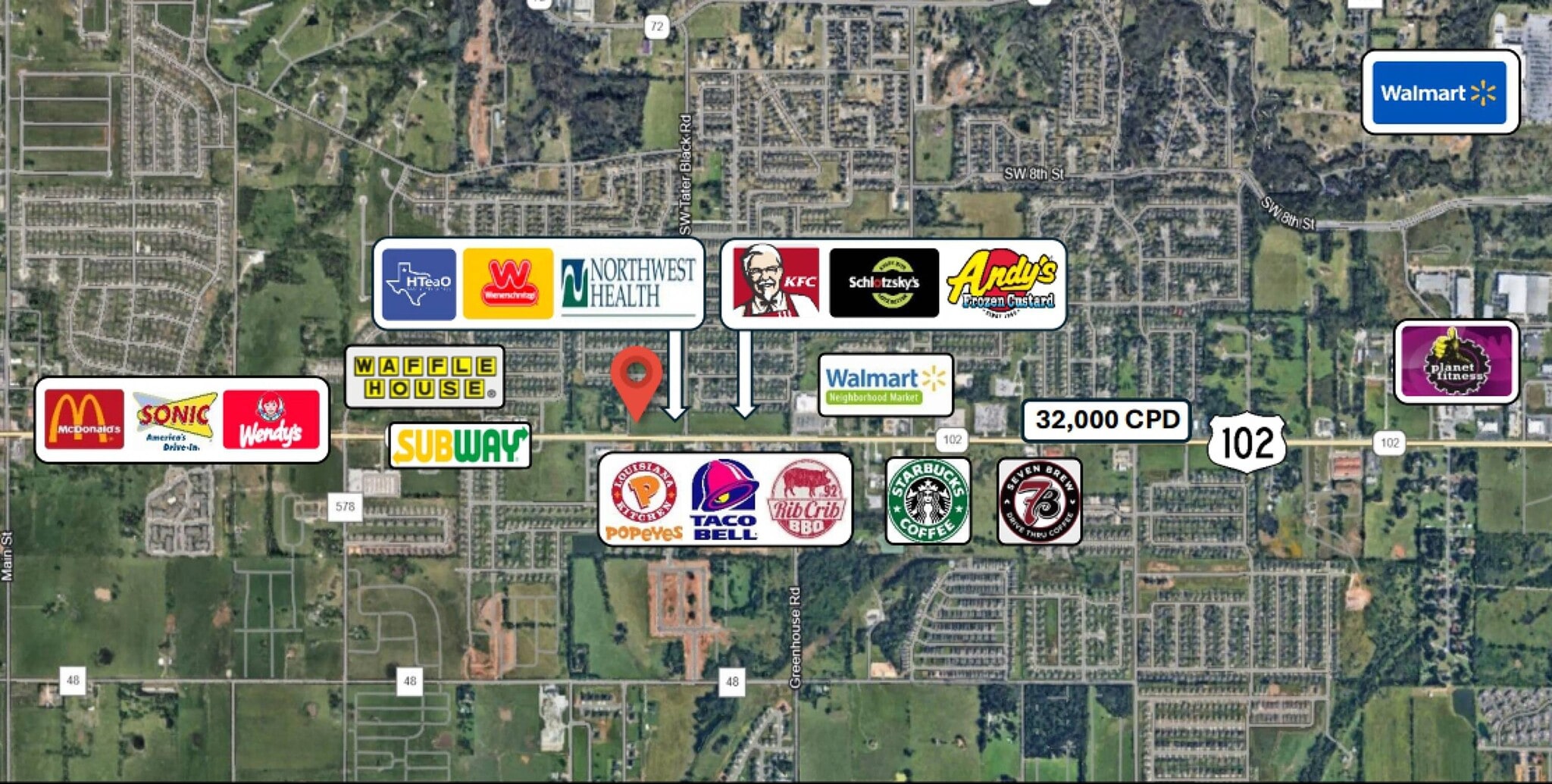 E Centerton Blvd, Bentonville, AR à vendre Aérien- Image 1 de 4