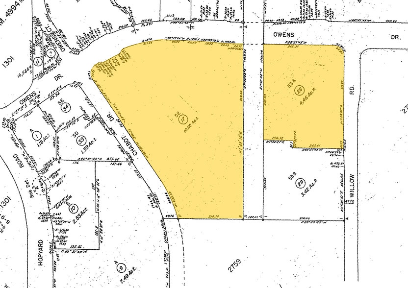 5860 Owens Dr, Pleasanton, CA for lease - Plat Map - Image 2 of 24