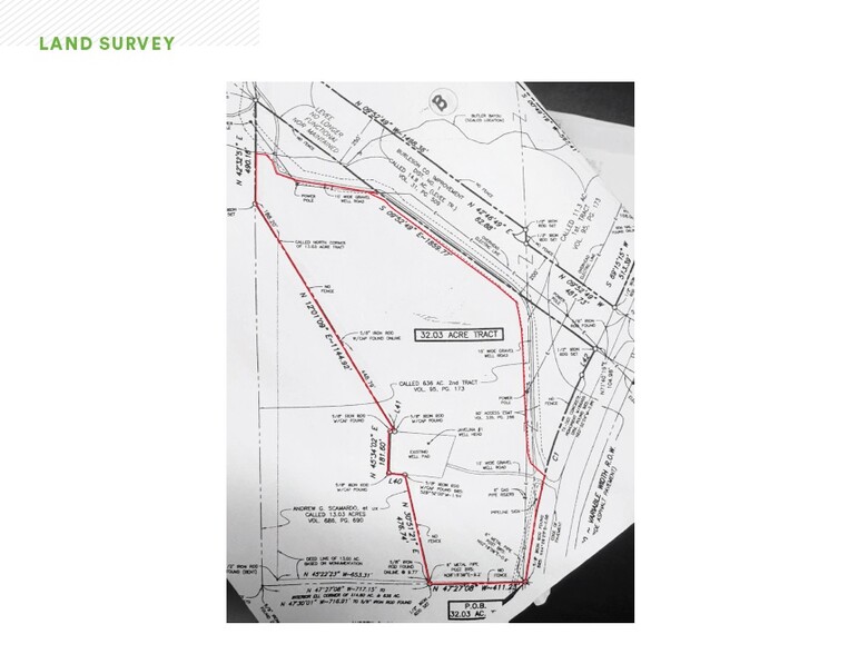 Reveldi cir, Somerville, TX à vendre - Plan cadastral - Image 2 de 6