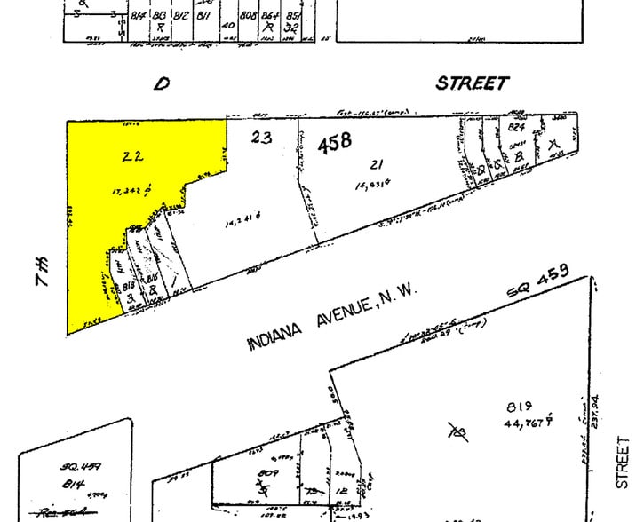 325 7th St NW, Washington, DC for lease - Plat Map - Image 2 of 30