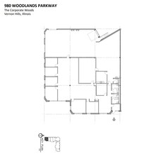 950-990 Corporate Woods Pky, Vernon Hills, IL for lease Floor Plan- Image 1 of 1